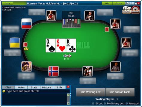 william hill покер|Poker .